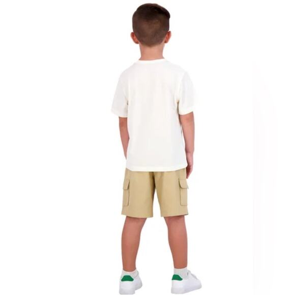 Boy’s Tropical Shirts Cargo Shorts 3 piece Set Size 5 NWT - Picture 10 of 13